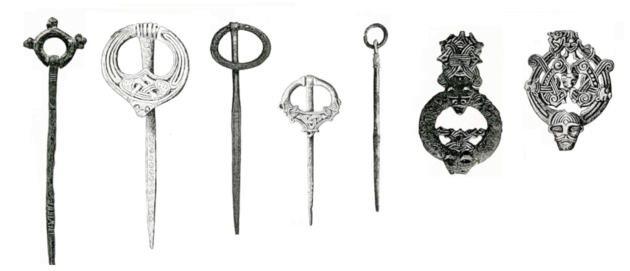 Wikinger Ringnadeln
