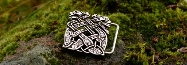 celtic dogs buckle