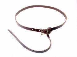 Renaissance Leather Belt - 2 cm
