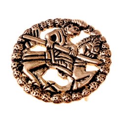 Viking belt fitting from Gokstad - bronze