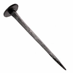Forged nail of the Midde Ages