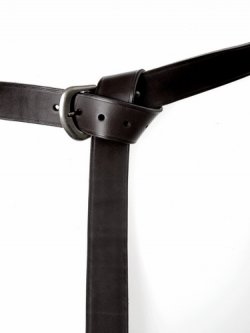 Medieval crussader belt - black