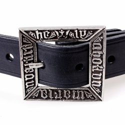 King Erics belt in black