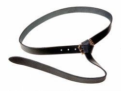 Late Medieval belt - black
