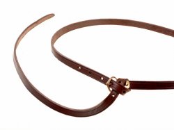 Late Medieval leather belt - brown