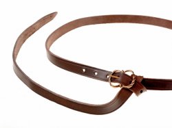 Late medieval belt - brown