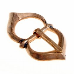 Medieval buckle replica - bronze
