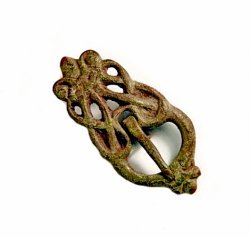 Original medieval buckle 