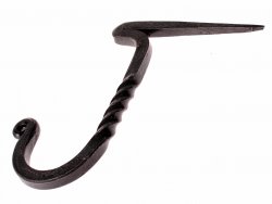 Forged hook for hammering in