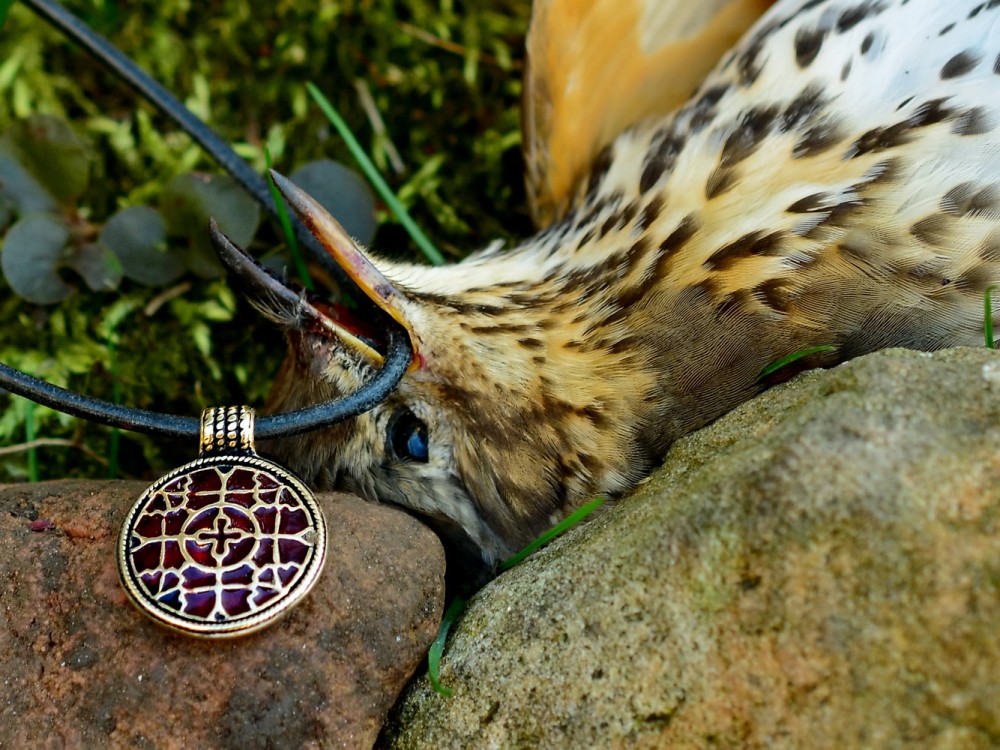 Cloisonn Anhnger in der Natur