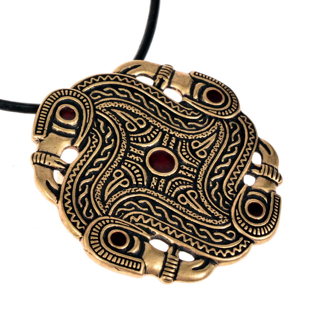 Vogelfibel der Merowinger - versilbert