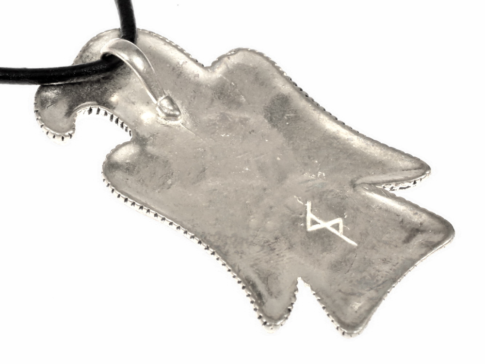 Gotischer Adler-Anh�nger - R�ckseite