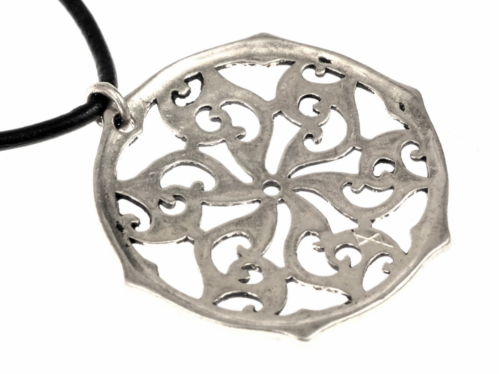 Roman phalera pendant - backside