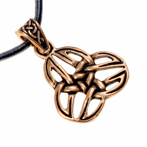 Pendant Celtic triquetra - bronze