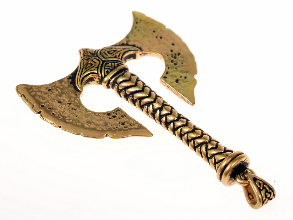 Pendant in the shape of a dwarf axe