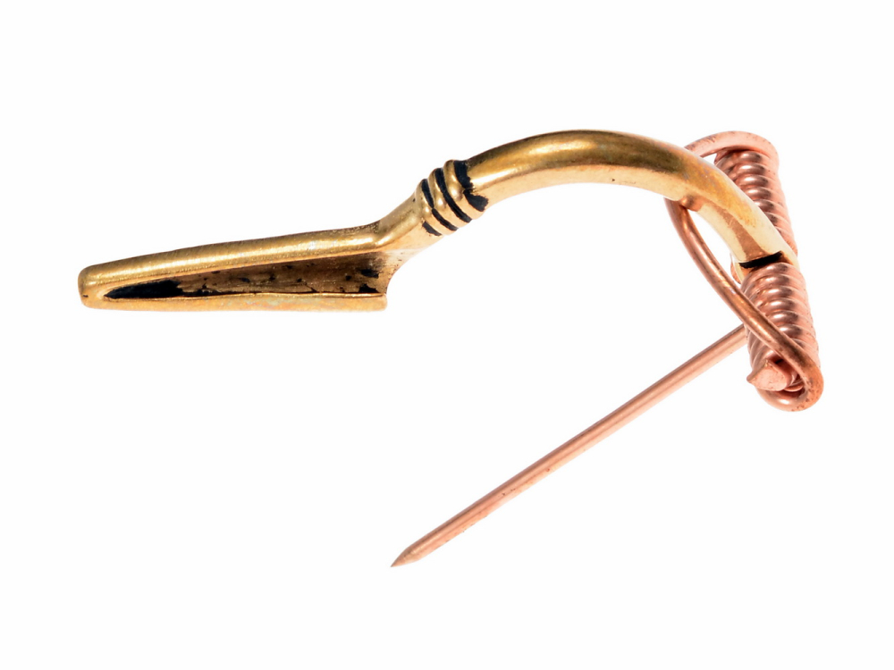 Armbrustfibel-Fibel Replik - geffnet