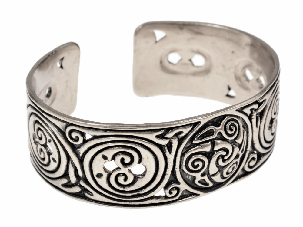 Keltischer Armreif - Silber