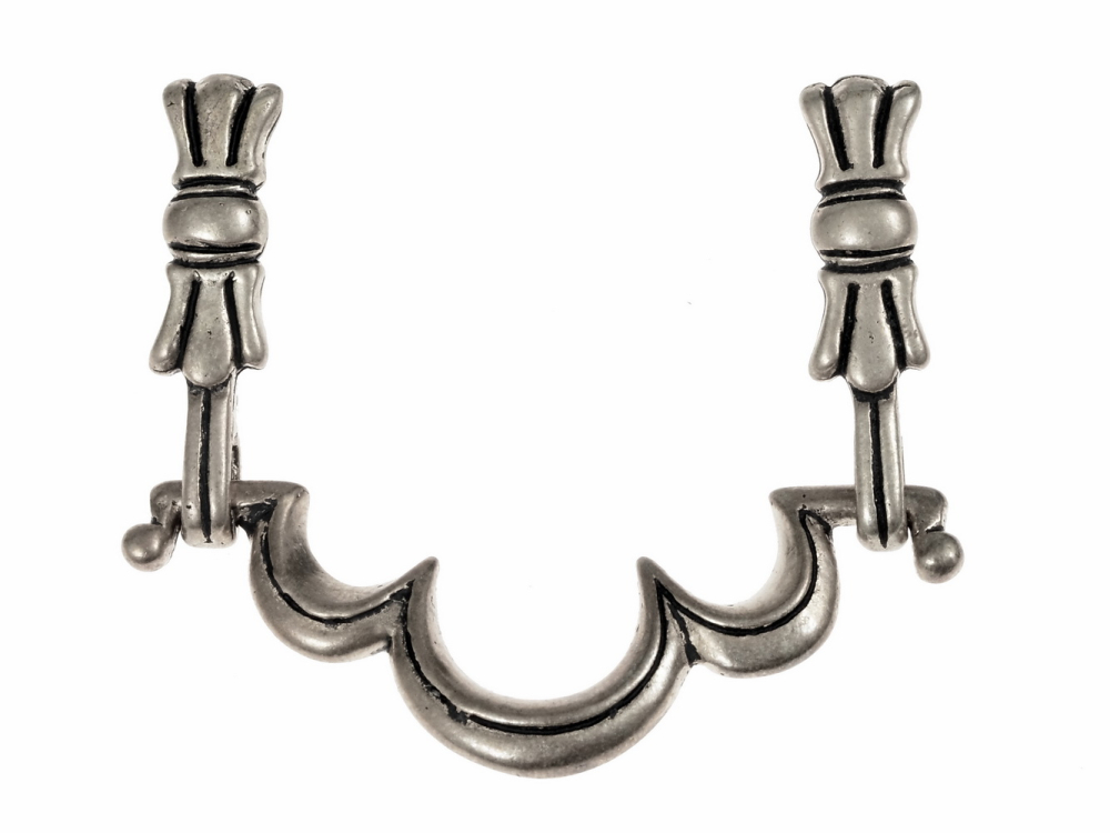 Medieval purse bar - silver-plated