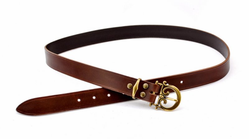 Romen belt - brown leather