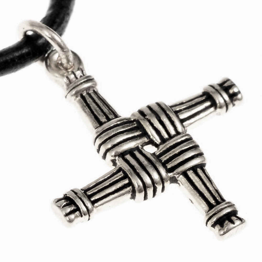Brigids Kreuz Anh�nger - Silber