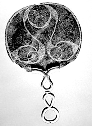Rmischer Bronzespiegel - Original
