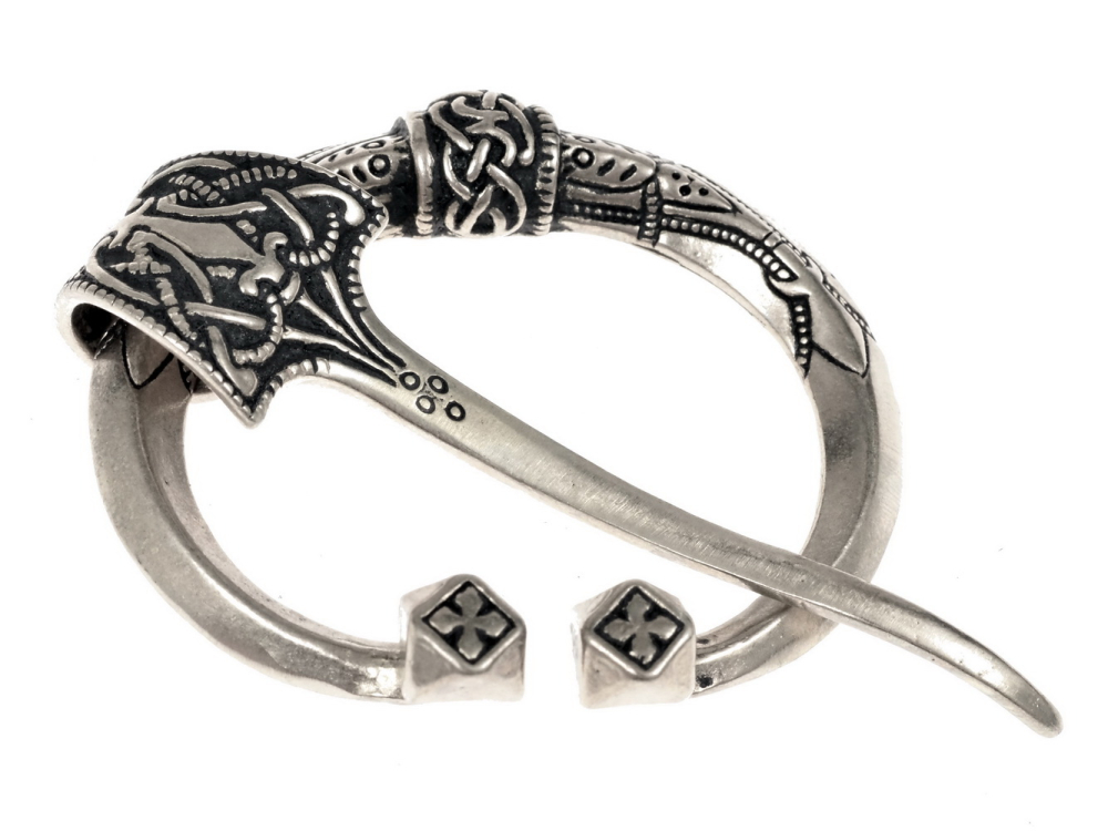 Kostivere ring brooch - silver