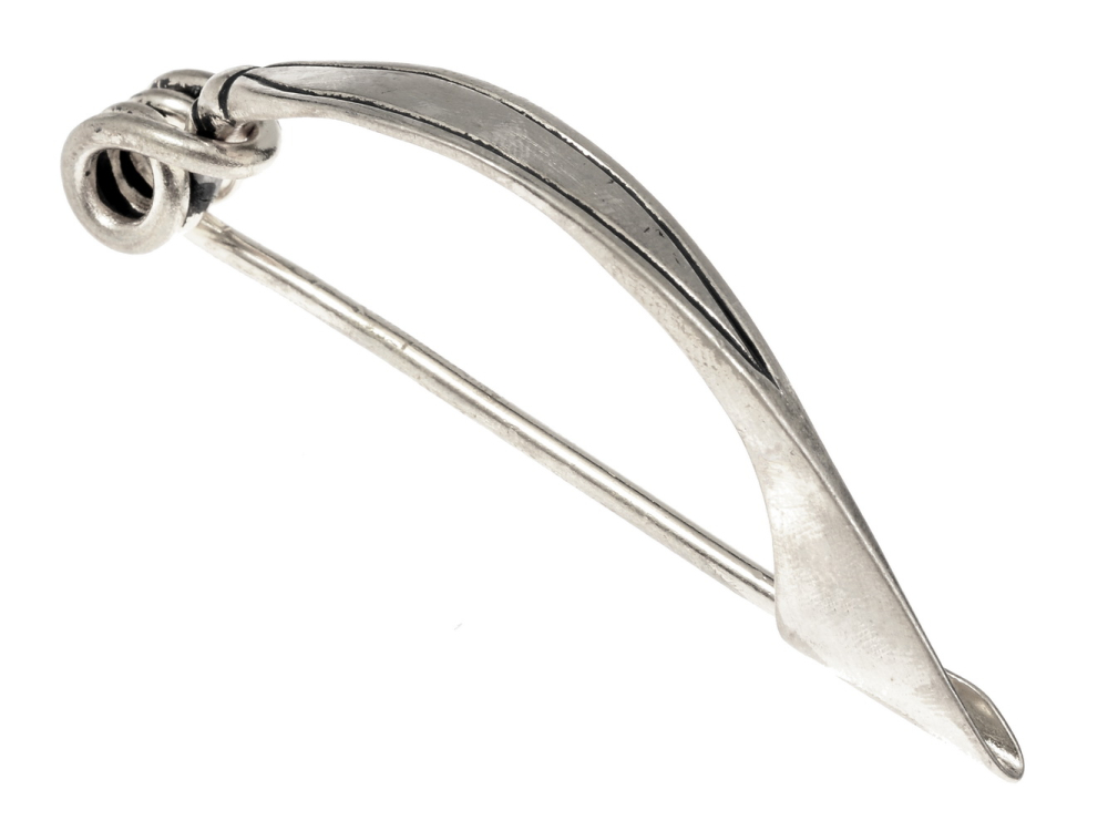 Celtic Latne brooch - silver