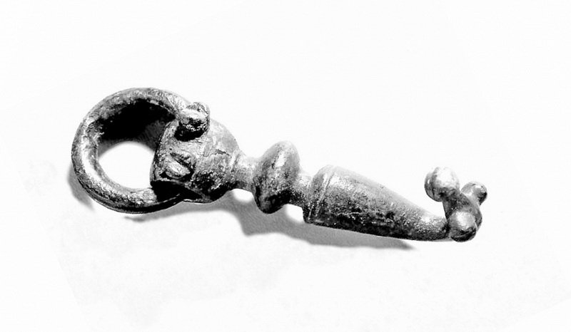 Celtic horse head belt hook - original