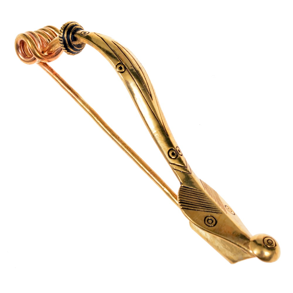 Certosa fibula replica - bronze