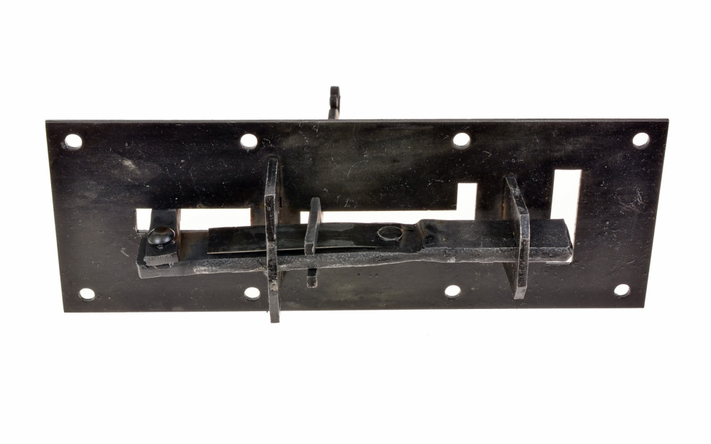 Medieval chest lock - backside