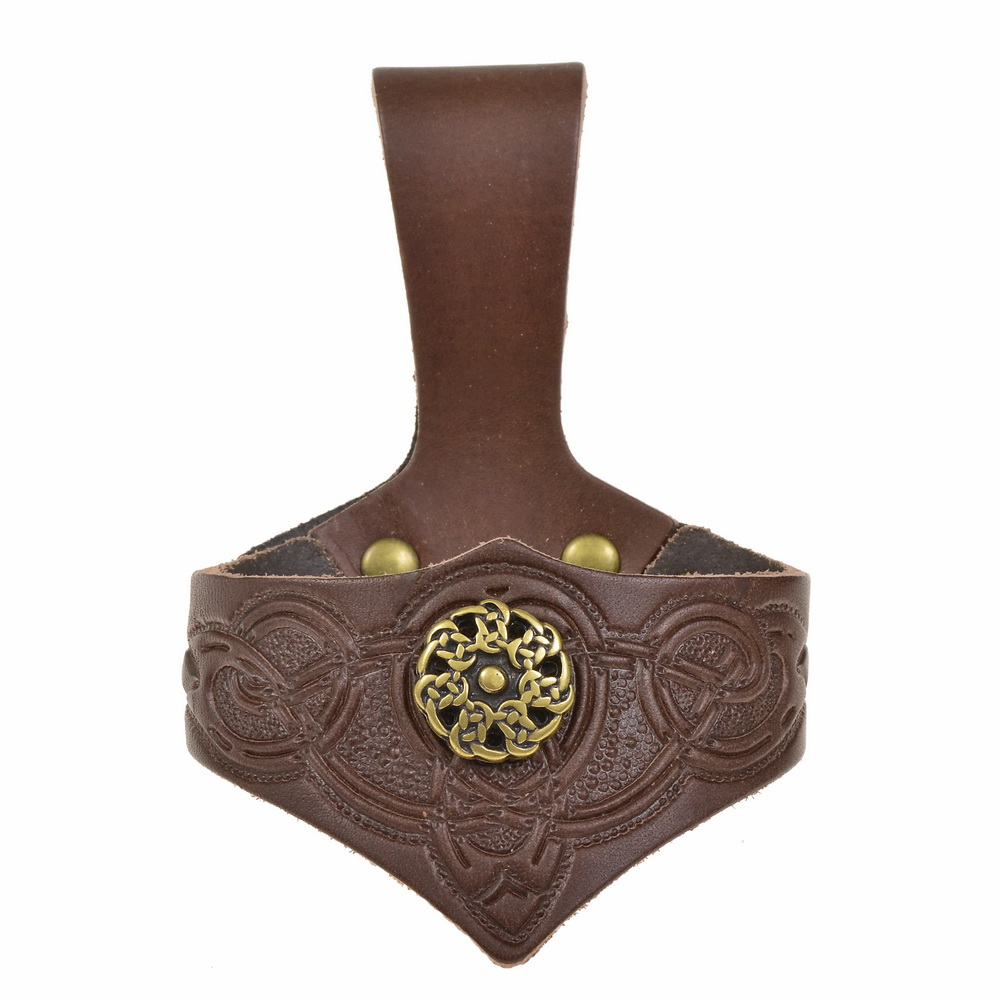 Embossed horn holder - Celtic