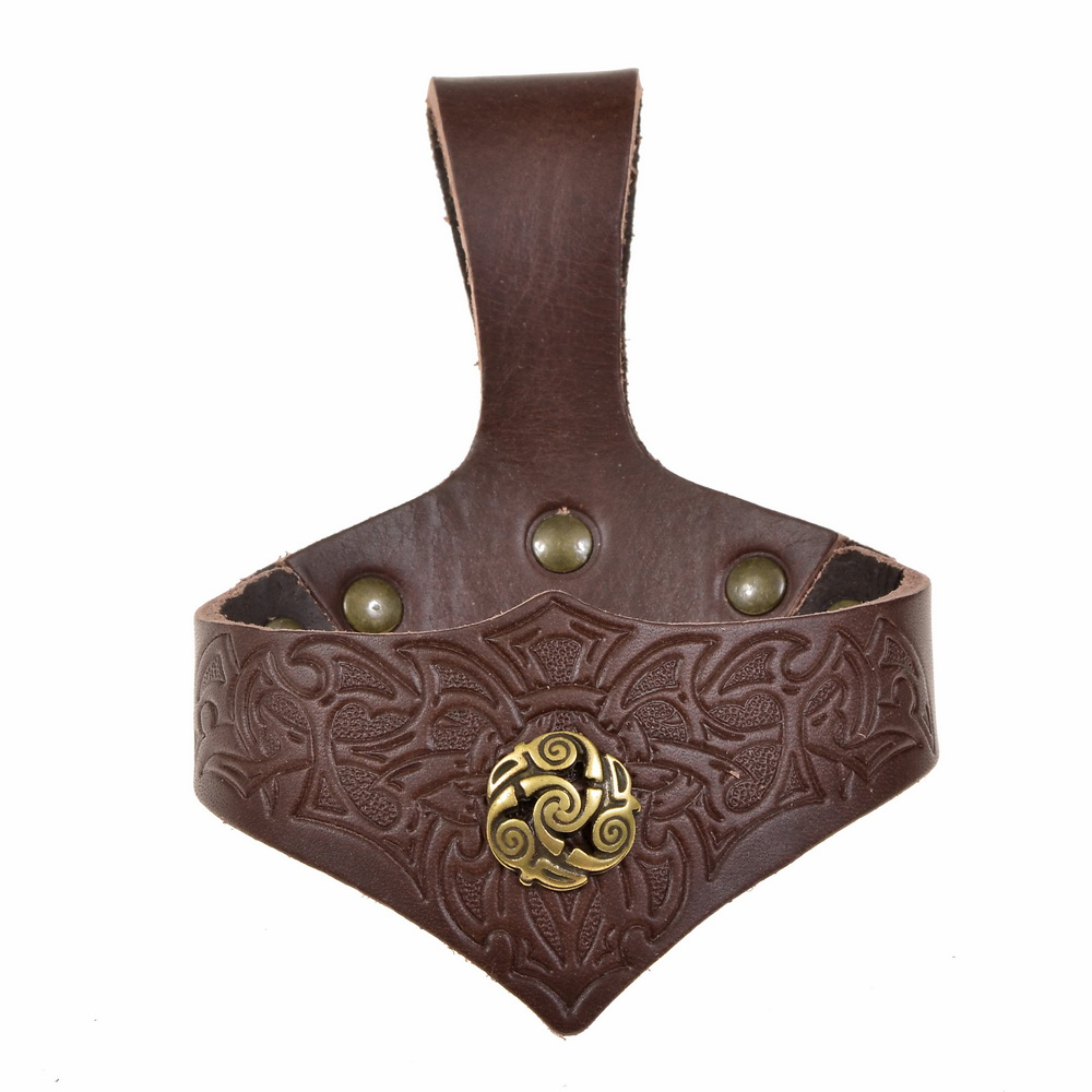 Geprgter Trinkhornhalter - Tribal