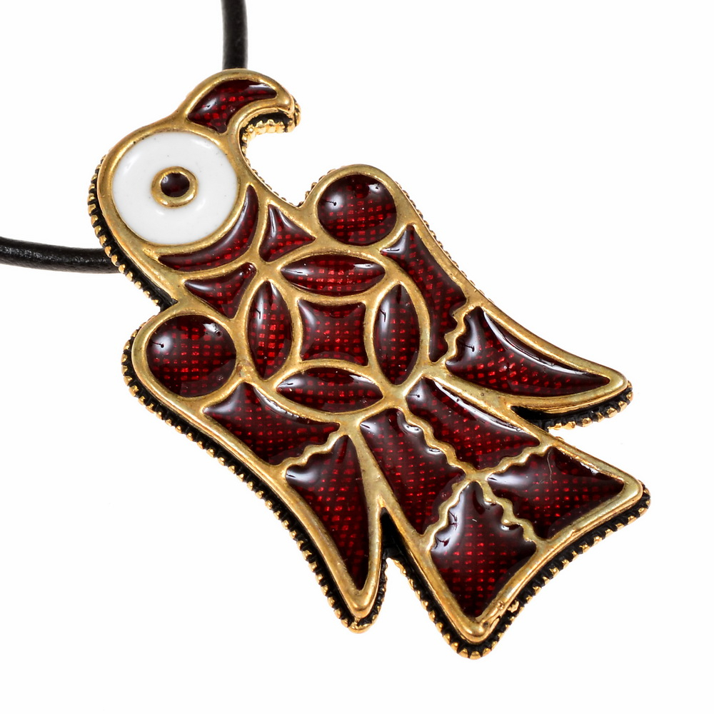 Gotischer Adler-An�nger - Bronze