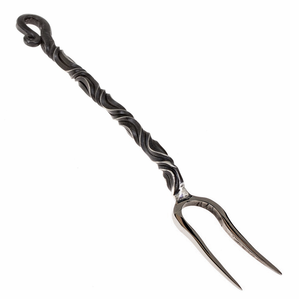Medieval fork with torsion