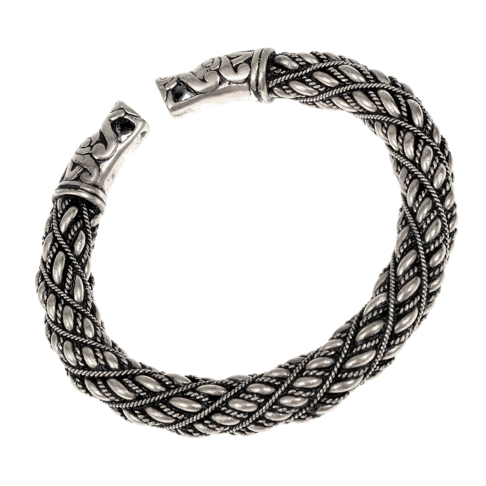 Viking bracelet from Lye - silver