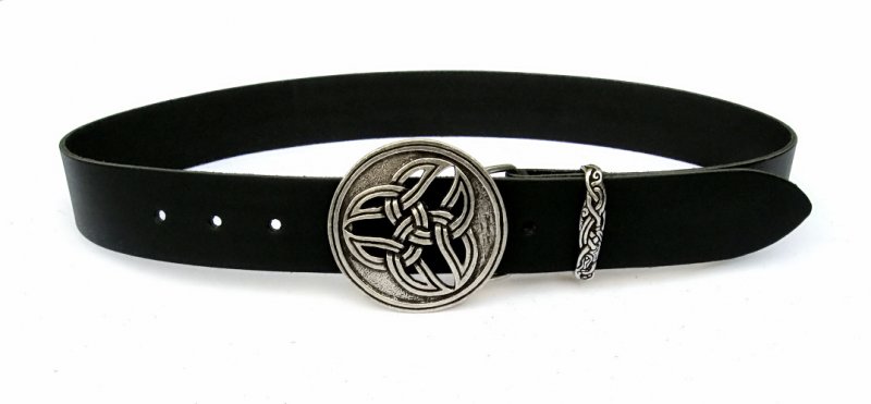 Buckle-Grtel Triade - schwarz