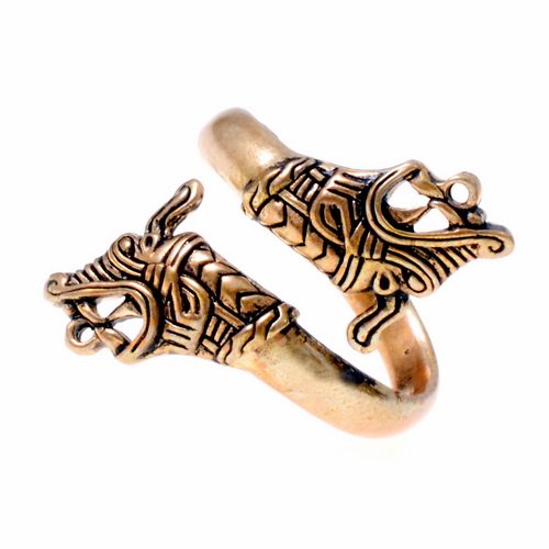 Viking dragon store ring