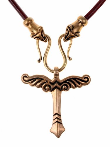 Necklace with Irminsul - bronze