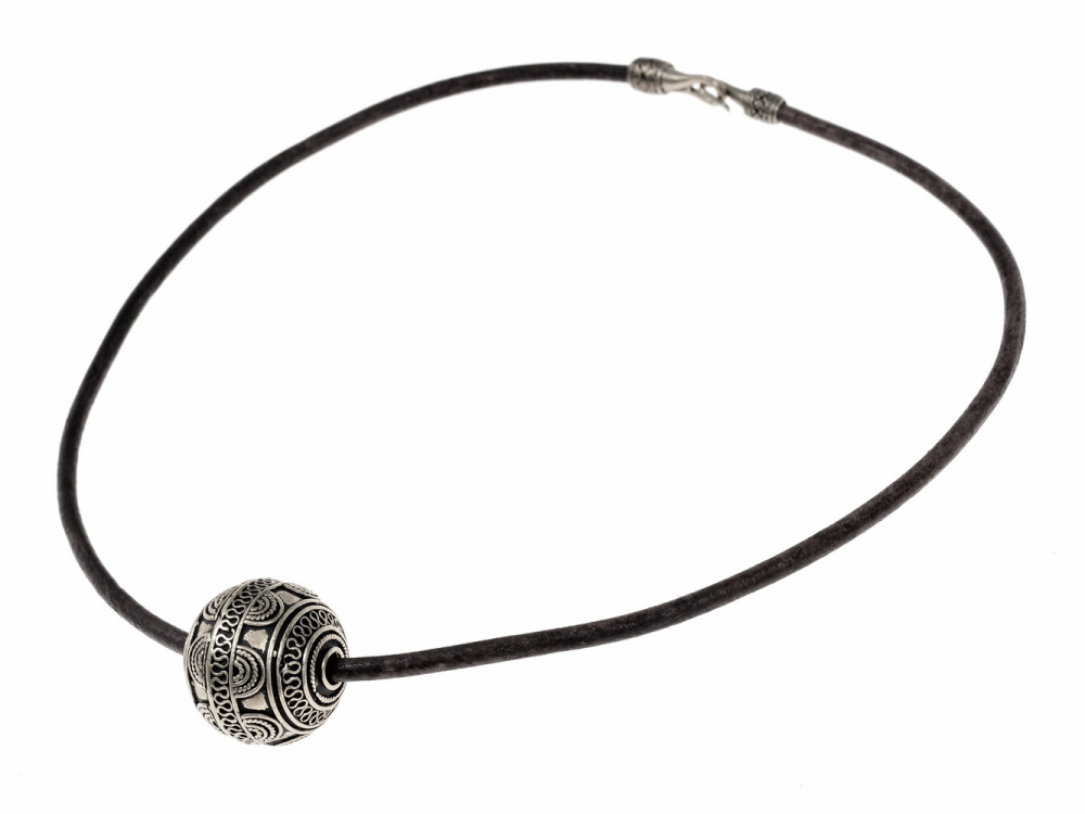 Wikinger-Lederkette - braun