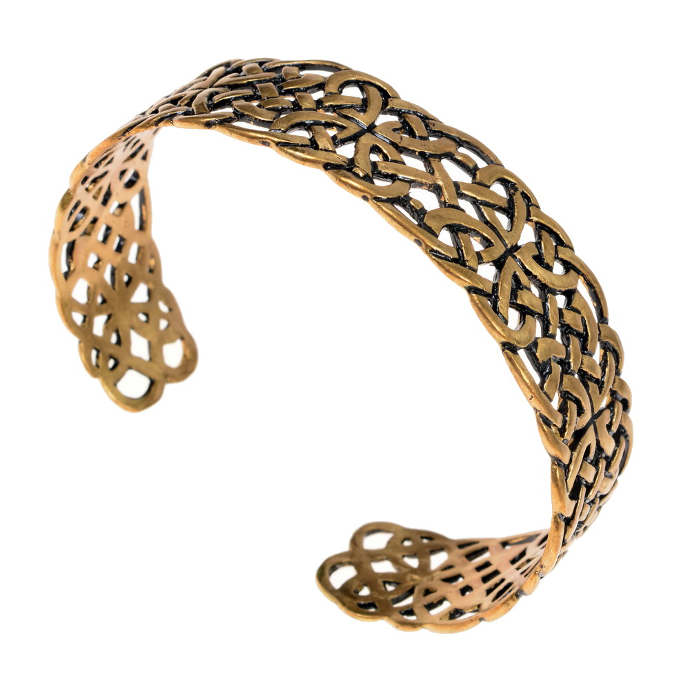 Open-work Celtic bracelet - bronze