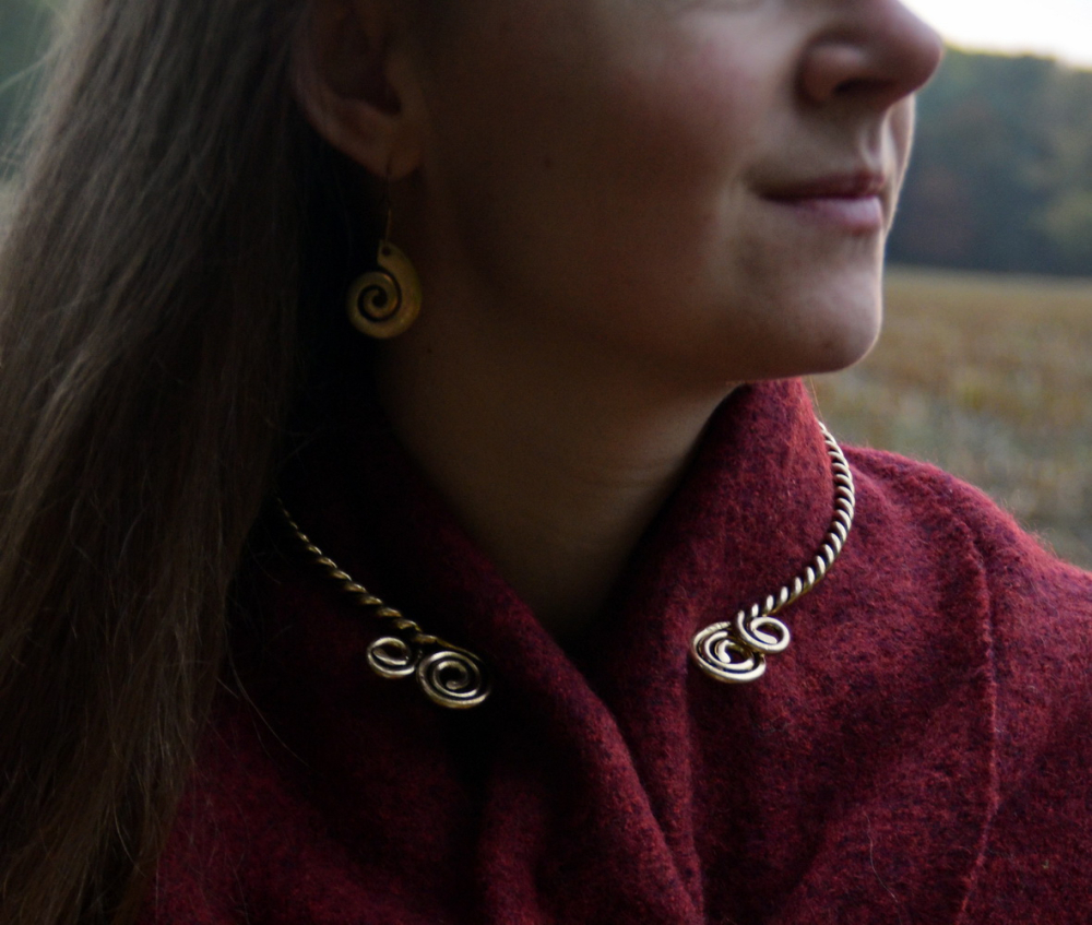 Celtic torques in use