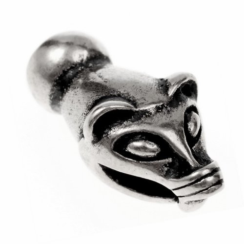 Viking chain animal head end