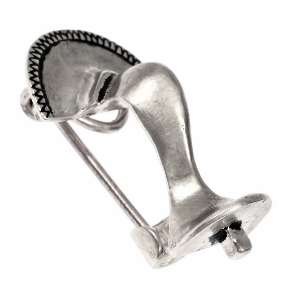 Roam knee fibula replica - silver