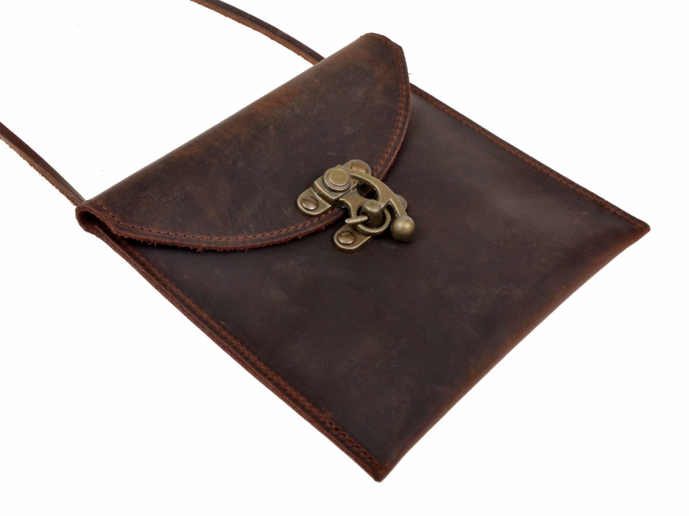 Larp shoulder bag - brown