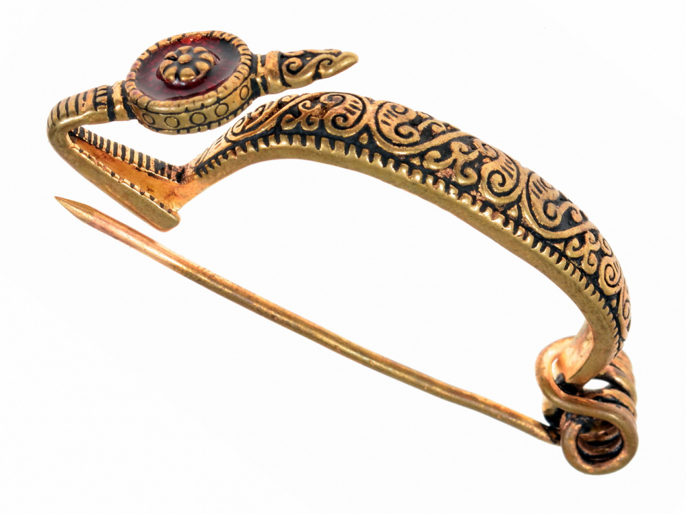 Latenezeitliche Fibel - ge�ffnet