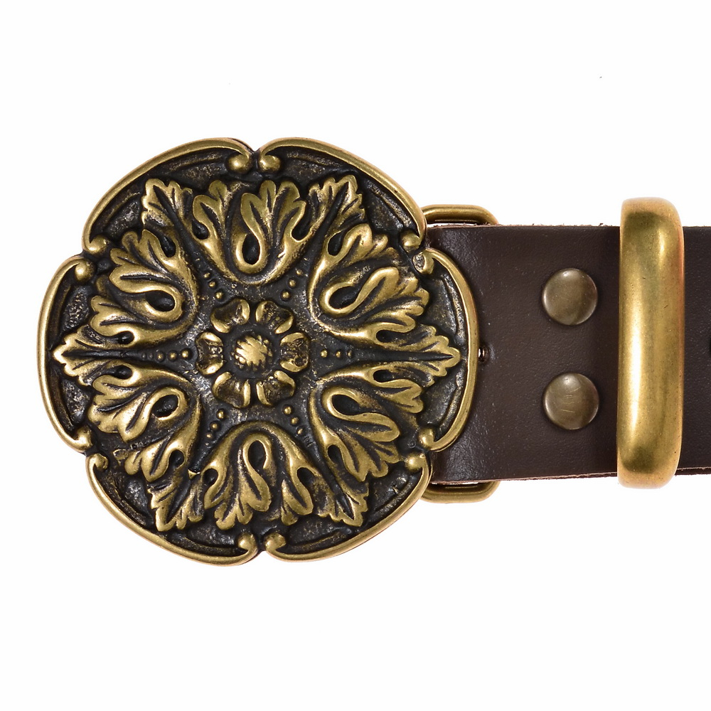 Buckle-Grtel mir floraler Schnalle