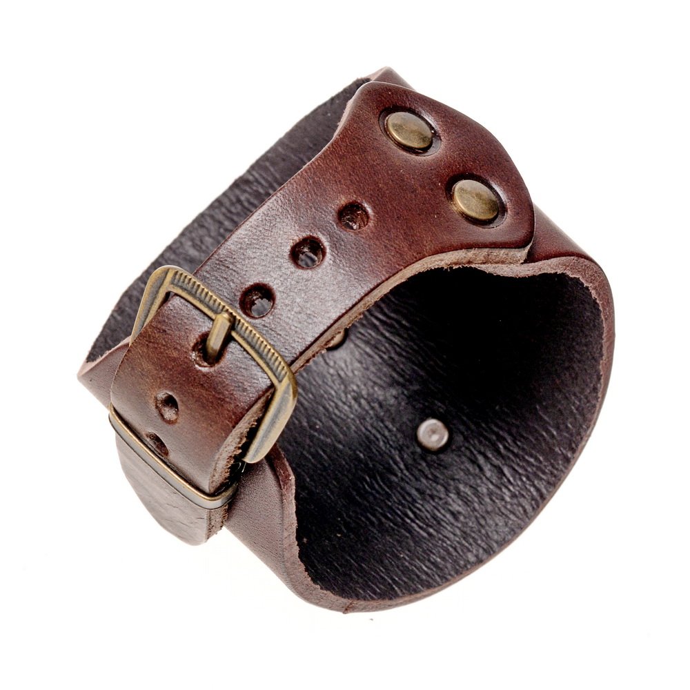 Leder-Armband - Verschluss