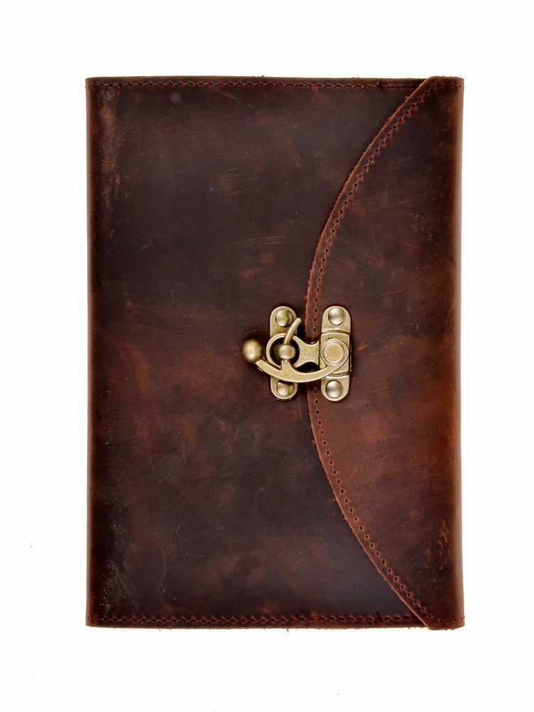 Leder-Buchh�lle - baun