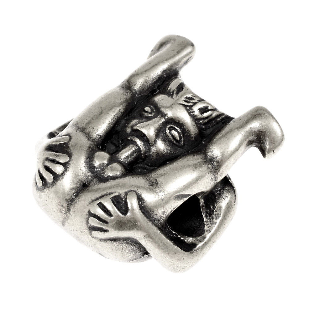 Leckarsch Figurine - silberfarben