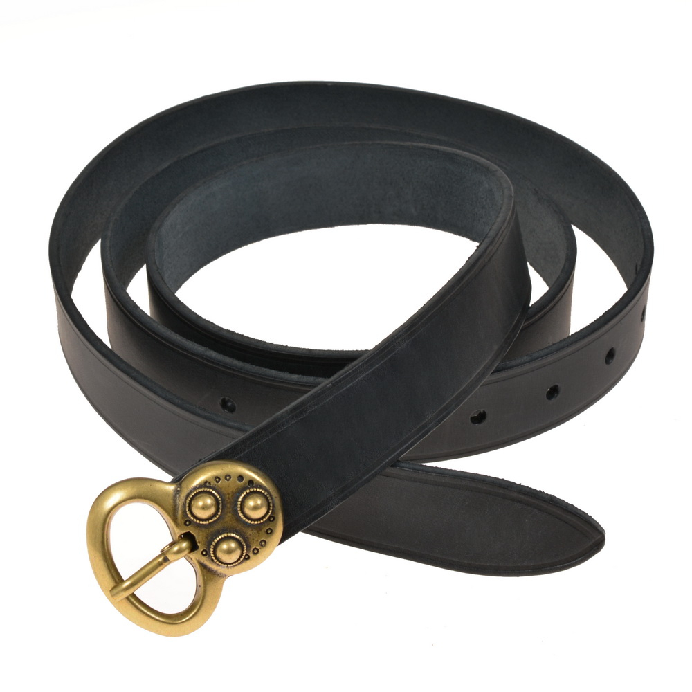 Merowinger-G�rtel - schwarz / messing